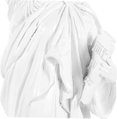 Miniatura 9 de Yardwe Estatua de resina modelo New York Souvenir Lady Figurine Mesa Diseño Decoración Artware