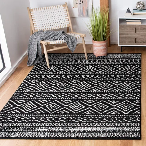 Miniatura 10 de SAFAVIEH Tulum Collection - Alfombra decorativa de 2 x 4 pies, diseño marroquí bohemio envejecido, no desprende pelusa y fácil de limpiar, ideal