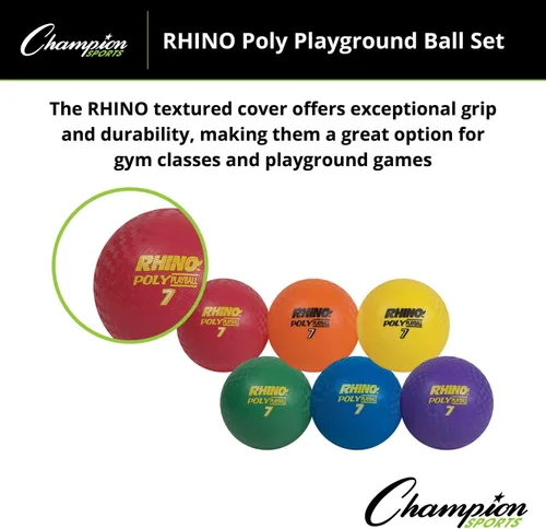 Miniatura 10 de Champion Sports Juego de bolas de juegos de polietileno
