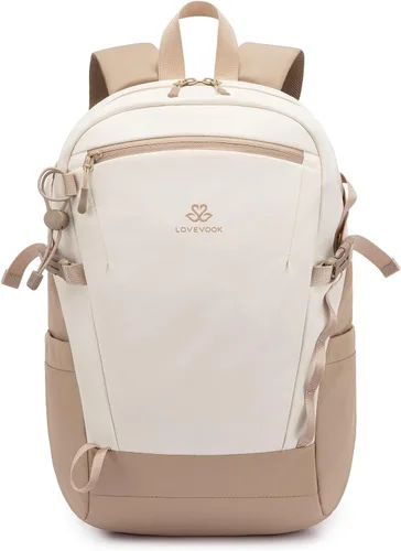 LOVEVOOK Mochila de viaje pequeña para mujer, mochila de senderismo resistente al agua con correa para el pecho, mochila informal ligera