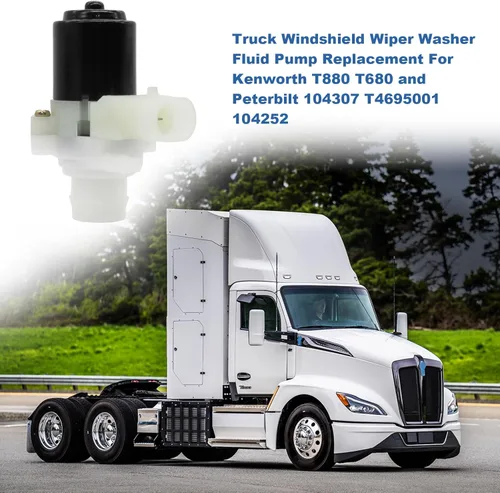 Miniatura 7 de 104307 T4695001 104252 Reemplazo de la bomba de líquido para limpiaparabrisas de camión Kenworth T880 T680 y Peterbilt 320 330 335 340 357 362 365