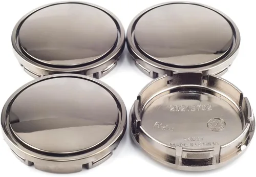 Miniatura 9 de Tapa central de rueda de 2.2 pulgadas de 2.205 in para VW Beetle Jetta Golf R32 GTI 1998-2022 Tapacubos para llanta de conejo, PN: 1J0601171XRW, 4