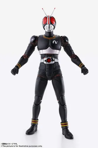 Miniatura 2 de S.H. Figuarts (método de tallado de hueso verdadero) Kamen Rider Black, aprox. 5.9 pulgadas (5.906 in), ABS y PVC prepintada figura de acción