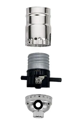 Miniatura 5 de Creative Hobbies ML93H kit para hacer una lámpara de acabado en plata, con todas las partes necesarias e instrucciones