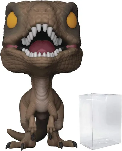 Miniatura 8 de Funko POP Jurassic Park - Figura de vinilo de Velociraptor Pop! (paquete con funda protectora compatible con Pop Box), multicolor, 3.75 pulgadas