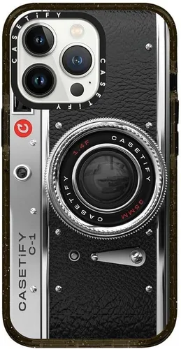 Miniatura 181 de Funda Impact de CASETiFY para iPhone 13 Pro Max con Magsafe - Estuche Claro Cuento de Invierno - Claro Negro Estuche transparente Winter Tale