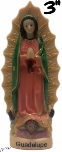Miniatura 2 de Alliance Juego de 12 figuras de Nuestra Señora de Guadalupe de 3 pulgadas