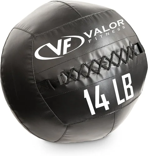 Valor Fitness Wall Ball Pros - Balones medicinales - Fuerza y acondicionamiento - Equipo de ejercicio de entrenamiento cruzado - Opciones de peso