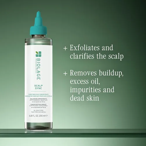 Miniatura 3 de Biolage Scalp Sync - Concentrado purificador - Tratamiento exfoliante y aclarador del cuero cabelludo seco, refrescante y revitalizante, mezcla