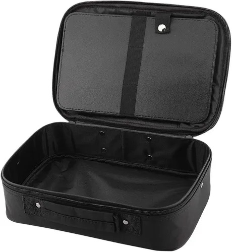 Herramientas de peluquería Almacenamiento Estuche de transporte, Profesional Multifuncional Peluquero Peluquero Diseñador Bolsa de Sesión Cosméticos