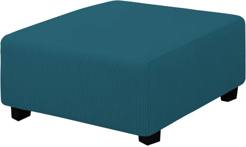 Miniatura 111 de Easy-Going Funda Elástica para Otomana Taburete de Almacenamiento Plegable Protector de Muebles Funda Rectangular Suave con Parte Inferior Elástica