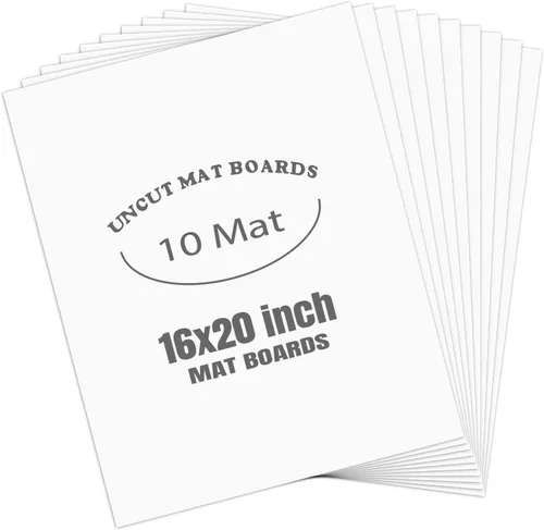 Miniatura 7 de Tableros para fotos sin cortar de 5 x 7, color negro, paquete de 15 Tableros de respaldo mate ideales para marcos, impresiones, obras de arte