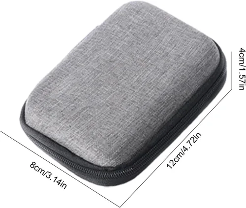 Miniatura 6 de Pequeño organizador electrónico - Bolsas organizadoras de cables electrónicos portátiles Bolsa de almacenamiento de accesorios digitales de viaje