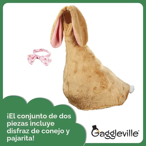 Miniatura 9 de Fox Valley Traders Gaggleville Easter Bunny Girl/Boy/Brown Outfit, Fits 23" H Large Porch Goose