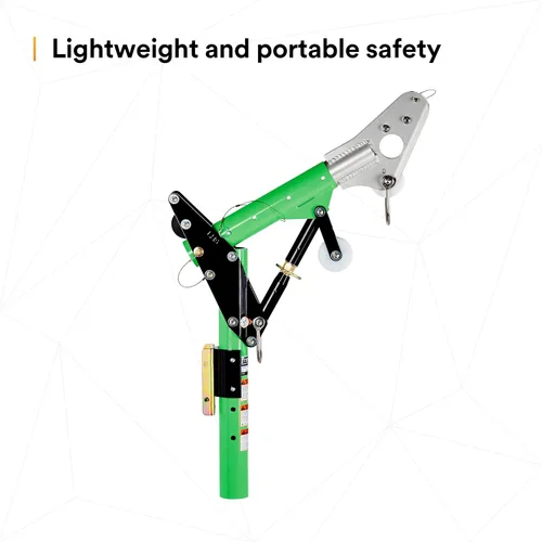 Miniatura 4 de 3M DBI-SALA Advanced 8518001 Davit Componente, 11-1/2" "-27-1/2" Desplazamiento Ajustable Mástil de Davit Superior Con 33" "- 43" Altura del Punto