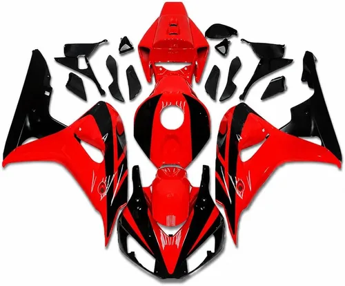 Miniatura 15 de Carenado negro brillante para Honda 2006 2007 CBR1000RR CBR 1000RR nueva inyección ABS plásticos cuerpo kit cuerpo trabajo 06 07