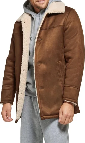 Miniatura 2 de Calvin Klein Chaqueta de piel de oveja sintética para hombre