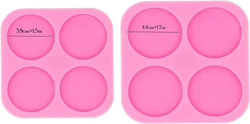 Miniatura 2 de Molde de resina súper brillante para agarre de teléfono, moldes de silicona para carrete de insignias, diseño de soportes de teléfono DIY
