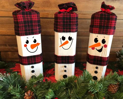 Miniatura 5 de Plantillas de cara de muñeco de nieve de Navidad de 5 pulgadas para pintar en madera, plantillas de dibujo de adornos navideños reutilizables