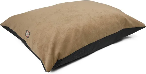 Miniatura 25 de Majestic Pet Cama rectangular para perros tamaño mediano, lavable, cama antideslizante y cómoda para mascotas, cama para jaula para perros, almohada
