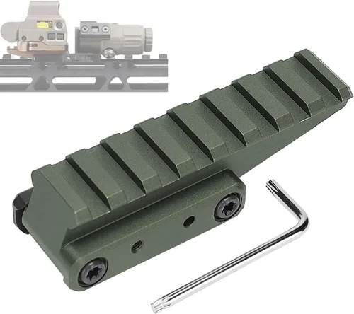 Miniatura 10 de Phoking Optic Riser Mount Picatinny Riser Fast Riser Red Dot Riser para Red Dot Sight Scope Optics