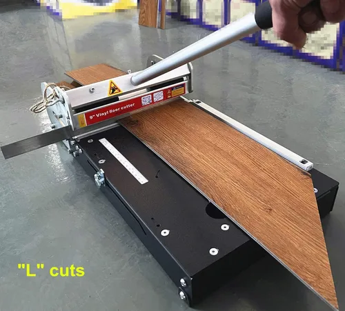 Miniatura 4 de Cortador de tablones de vinilo LVP-230 Pro LVP/LVT/VCT/PVC/WPC/núcleo rígido de 8.9 "- 227 mm; ¡Mejor compra! ¡Se agotará pronto!