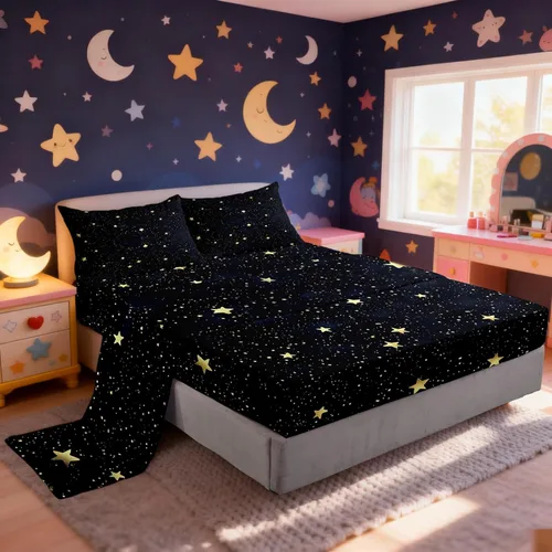 Miniatura 55 de Castle Fairy Juego de sábanas de béisbol tamaño twin, béisbol 3D para niños y jóvenes juego deportivo de pelota, juego de decoración de ropa de cama
