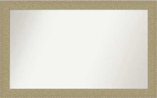 Miniatura 22 de Amanti Art Espejo de pared personalizado no biselado (24.25 x 24.25 pulgadas), marco dorado de mosaico, varios tamaños personalizados, espejo