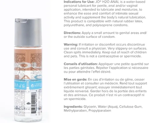 Miniatura 2 de JO Lubricante anal a base de agua - Lubricante personal para juego anal - Larga duración, deslizamiento suave - 4 onzas líquidas