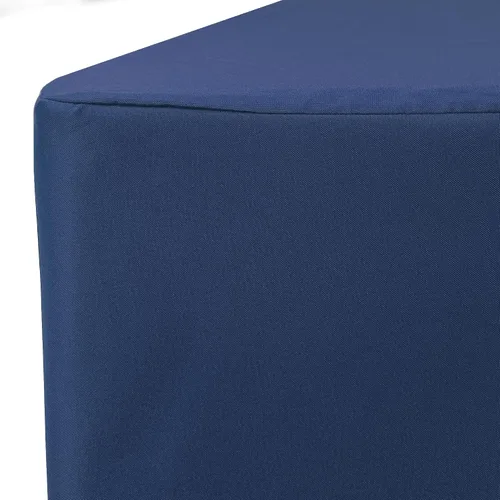 Miniatura 3 de YOUR CHAIR COVERS - Mantel rectangular de poliéster ajustable de 4 x 24 pulgadas, color azul marino, funda de mesa de boda de alta calidad