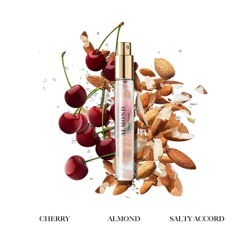 Miniatura 2 de Caswell-Massey Eau De Toilette - Perfume en espray de almendra, infundido con cereza, sal y haba tonka, fragancia para mujeres, fabricado en Estados
