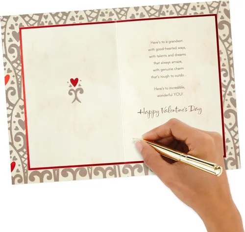 Miniatura 5 de Hallmark Tarjeta del día de San Valentín para nieto (te invitado)