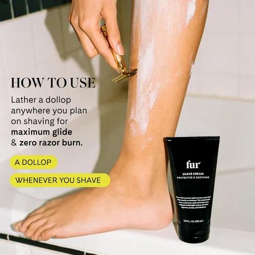 Miniatura 3 de Fur Crema de afeitado: Crema de afeitar hidratante que calma la piel y reduce los golpes y la irritación - 5 OZ