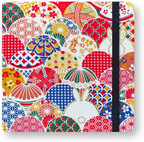 Miniatura 12 de Mifuner Square 5x5 Bleedproof Marker Paper Pad,110 GSM Alcohol Ink Bristol Paper Sketchbook,Handmade Journal 88 Sheets (176 Pages) Markers Ink