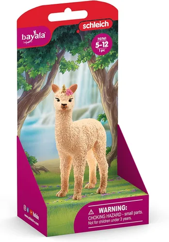 Miniatura 7 de Schleich bayala - Juguetes de criatura mítica de unicornio para niñas y niños, figura de juguete de unicornio de llama bebé, niños a partir de 5 años