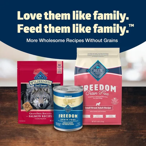 Miniatura 9 de Blue Buffalo Freedom - Alimento seco para perros de raza pequeña, sin granos, soporta altas necesidades de energía, fabricado en los Estados Unidos