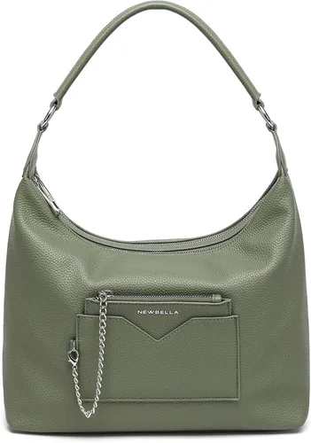Miniatura 27 de NEWBELLA Bolso Hobo para mujer - Bolso de hombro y bandolera de cuero sintético, bolso de mano espacioso para el trabajo y uso diario