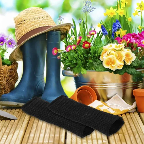 Miniatura 5 de PRETYZOOM Mangas protectoras resistentes a los cortes para brazos, para jardinería, muñequera, mecánico, para carpintería, resistentes al calor