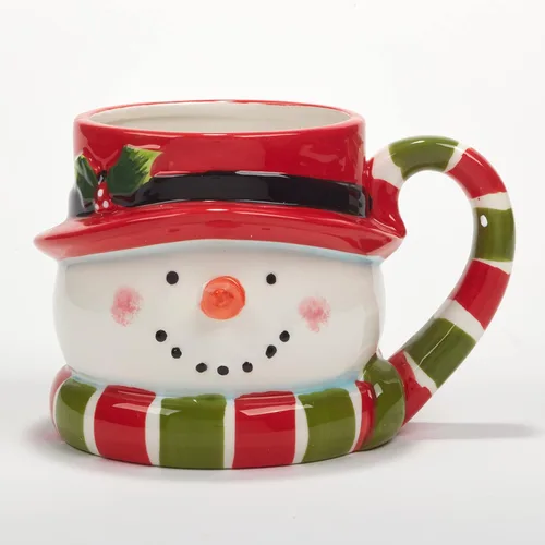 Miniatura 2 de Certified International Holiday 4 Pc. Juego de tazas, 18 onzas, multicolor