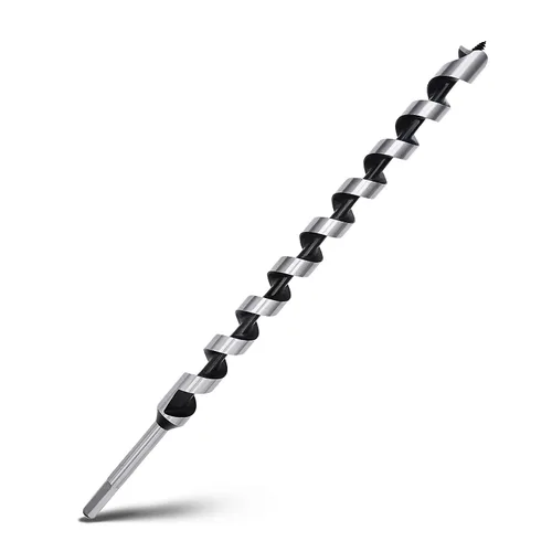 Miniatura 32 de Broca helicoidal de 0.94 x 11.8 pulgadas para madera, broca helicoidal con vástago hexagonal para madera blanda, madera dura, plástico