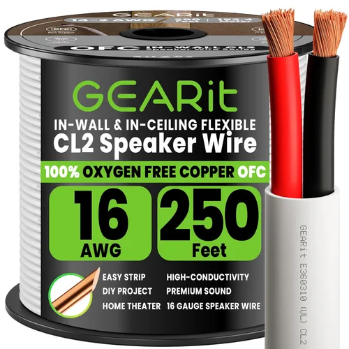 Miniatura 11 de CL2 OFC cable para bocinas - serie GearIT