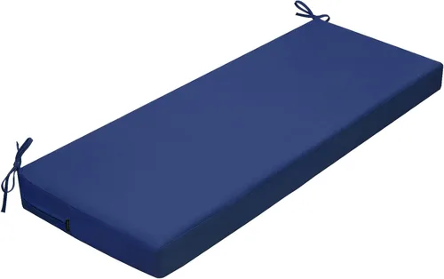 Miniatura 17 de idee-home Cojín de banco para exteriores impermeable, cojines de banco para muebles de exterior, almohadilla de asiento de repuesto para columpio