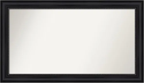 Miniatura 135 de Amanti Art Espejo personalizado, espejo de baño negro Astor, espejo de pared o espejo de tocador de baño sobre el fregadero (25 x 25 pulgadas)