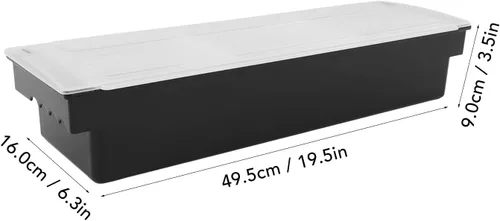 Miniatura 5 de Caja de condimentos de cocina, ollas de cocina, tapa de plástico, múltiples compartimentos, contenedor de frutas, contenedor de almacenamiento