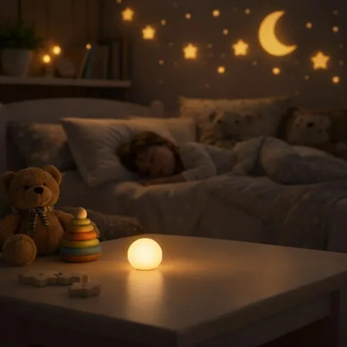 Miniatura 3 de Paquete de 2 luces LED recargables de 3 pulgadas, 16 esferas de brillo de color, 4 modos, bolas de iluminación ambiental impermeables, orbes