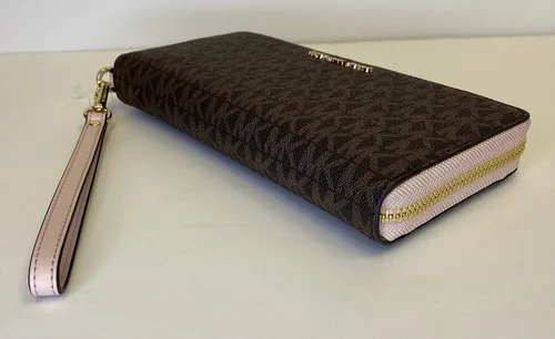 Miniatura 3 de MICHAEL Michael Kors Jet Set Cartera Continental de viaje con gancho para monedero Michael Kors