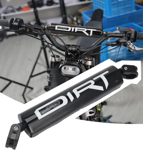 Barra transversal para manubrio de motocross + almohadilla para Tutti Soleil01, Sur Ron y la mayoría de las motos de cross, motos eléctricas de Negro