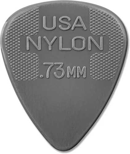 Jim Dunlop Púa Estándar de Nylon 0,73 mm - Paquete de 12
