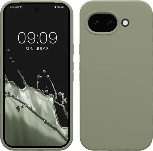 Miniatura 443 de kwmobile Funda Compatible con Google Pixel 6 Pro - Funda de teléfono de silicona TPU con acabado suave - Azul Arrecife