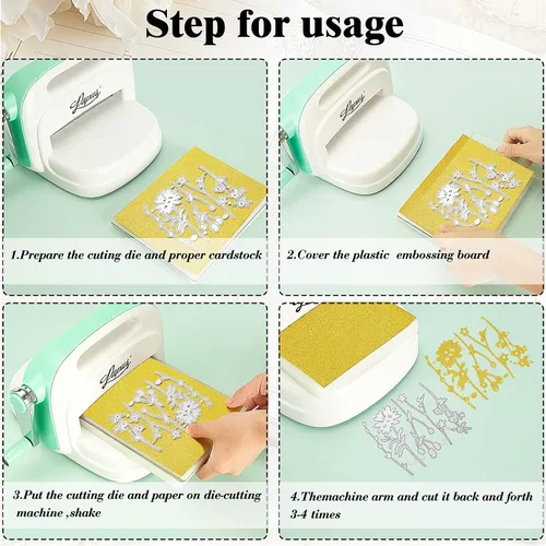 Miniatura 5 de 24 troqueles de corte de metal con diseño de flores silvestres, plantillas de estampado de hojas de flores para hacer tarjetas, Acción de Gracias